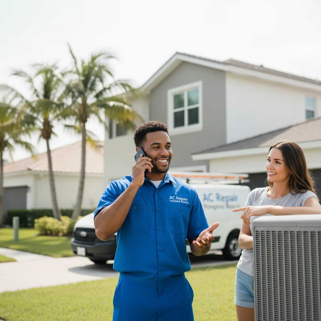 AC Repair Pompano Beach customer support in Leesville